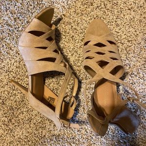Beige Womens Stilettos
